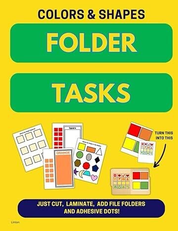 colors shapes folder tasks