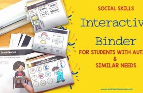 Our Interactive Social Skills Binder for Students with Autism