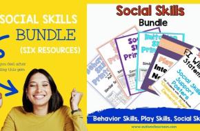 The Social Skills Bundle: Teach Imitation, Play and More with these Resources