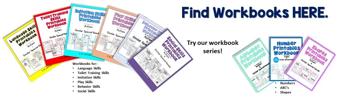 workbooks for special education and autism